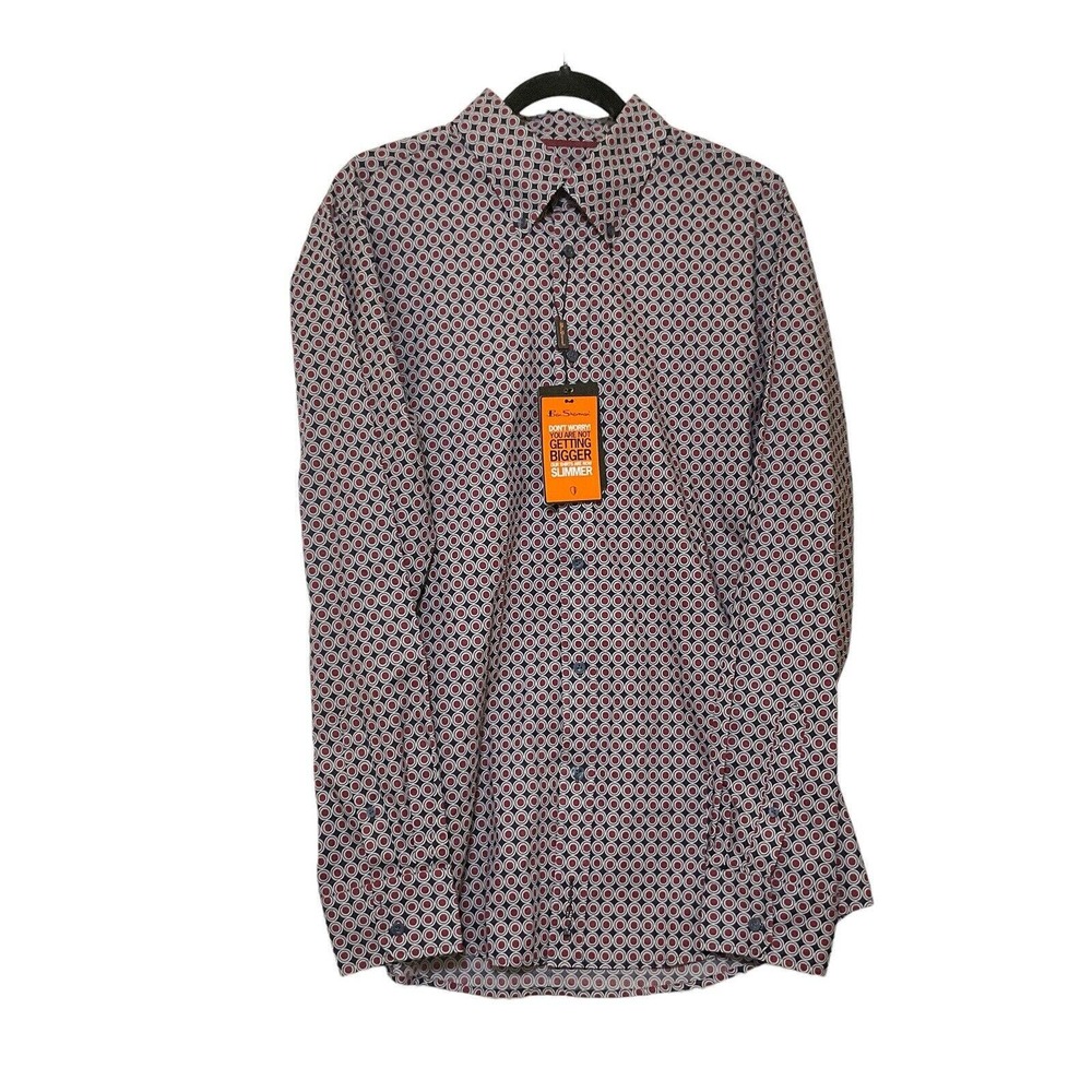 The Original Ben Sherman Mens Size 2XL Button Down Shirt Long Sleeve New